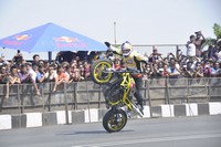 Nagarjuna and Nagachaitanya at Red Bull F1 Showrun
